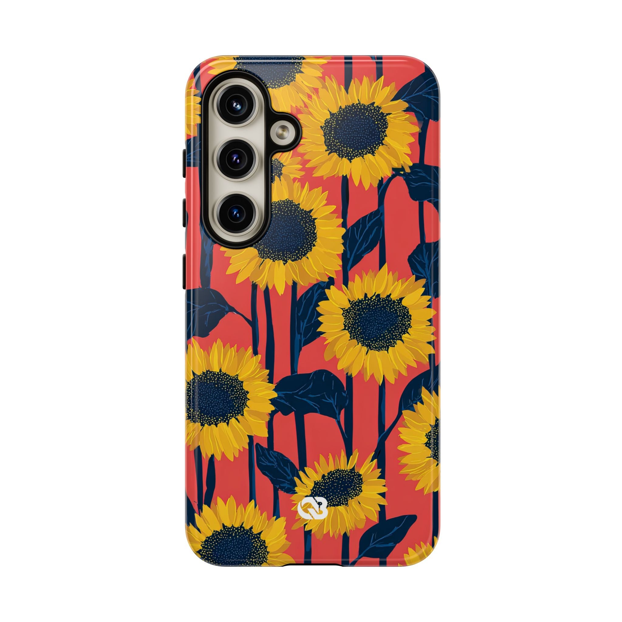 Solar Navy Bloom · Tough Phone Case for Samsung