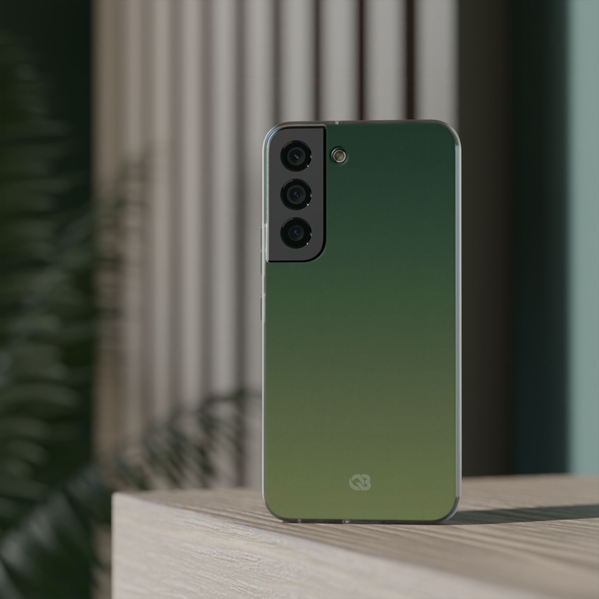 Green Lite Phone Case for Samsung - Shadow Moss Grain