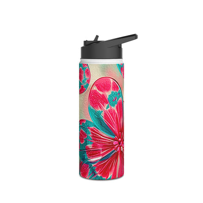 Lucite Jelly Bloom · Insulated Water Bottle · Pink
