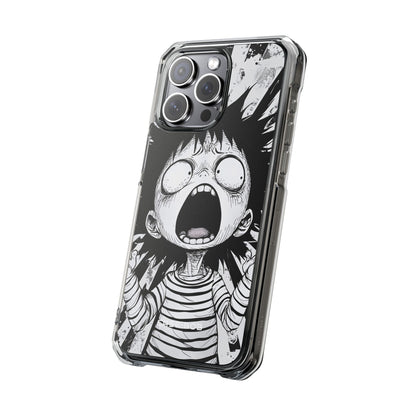 Screaming Stripes iPhone 15 Pro Max Case - Impact