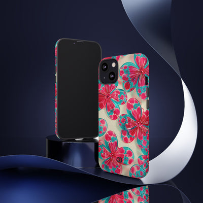 Lucite Jelly Bloom · Tough Phone Case for iPhone · Pink