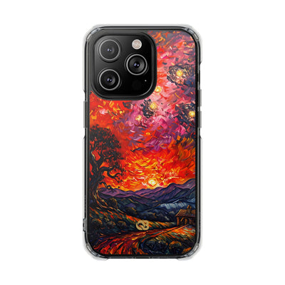 Molten Sky Tree · Impact Phone Case for iPhone · Magsafe