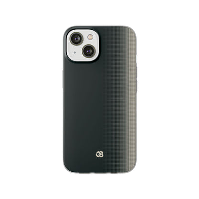 Grey Lite Phone Case for iPhone - Charcoal Tech Grid
