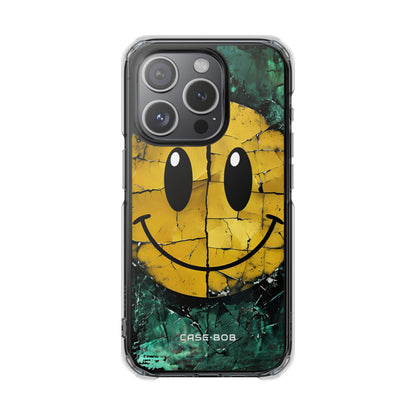 Zerbrochener Smiley iPhone 15 Pro Case - Impact