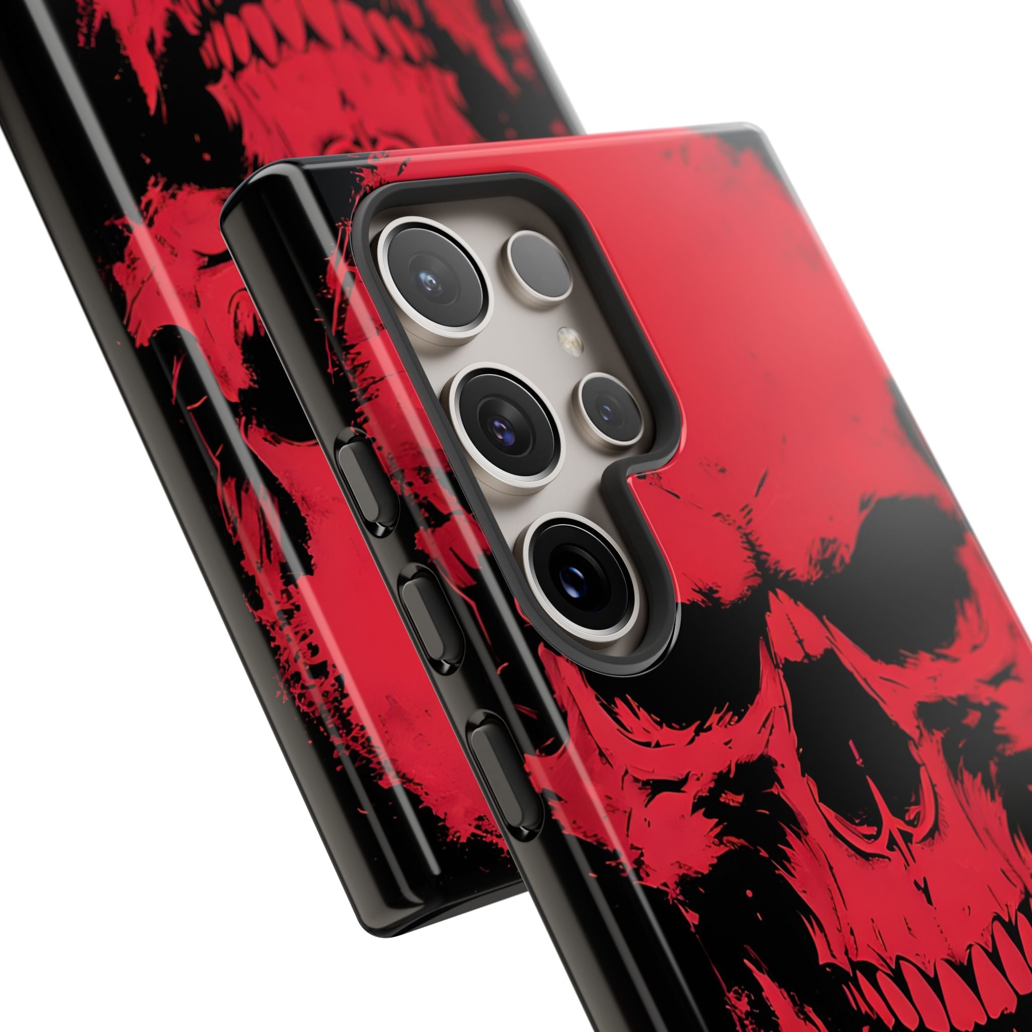 Crimson Street Skull · Tough Case na telefon Samsung