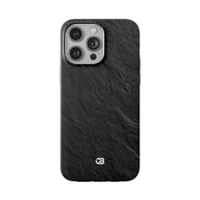 Black Lite Phone Case for iPhone - Raw Obsidian Slate