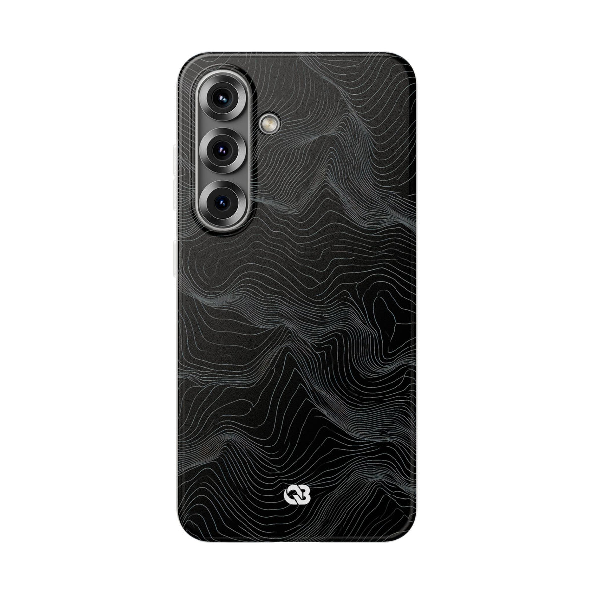 Obsidian Contour Elevation · Lite Phone Case for Samsung · Black