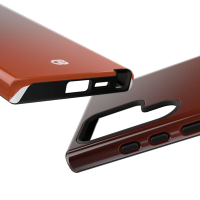 Burnt Amber Spectrum · Tough Phone Case for Samsung · Orange