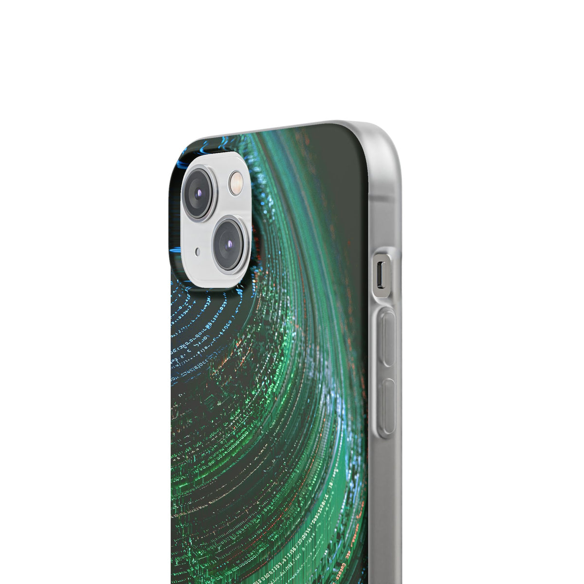 Orbital Data Stream · Lite Phone Case for iPhone ·  Green