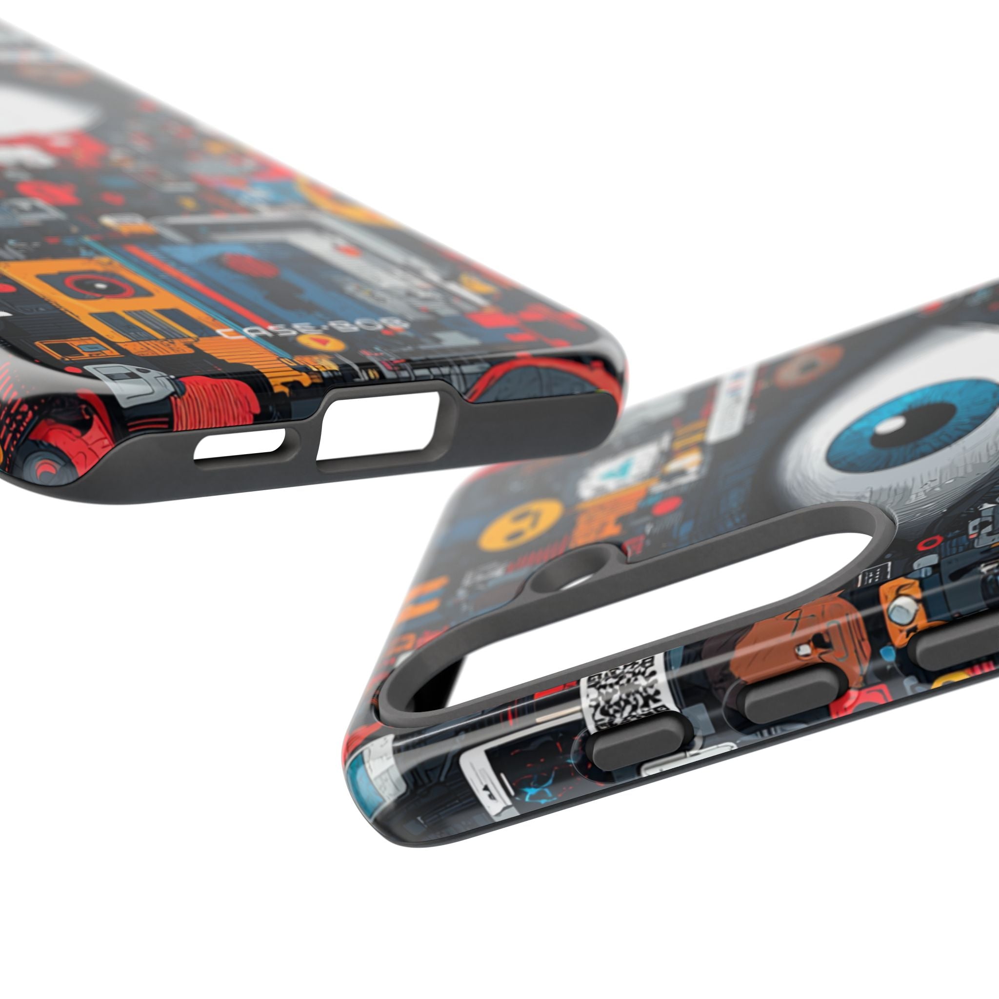 Digital Eye Blue Samsung S25 Skal - Tough