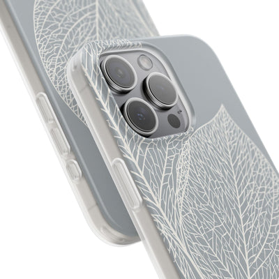 Grey Lite Phone Case for iPhone - Frosted Ash Veins