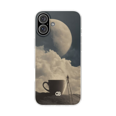 Midnight Brew Moon · Soft Mobilskal för iPhone
