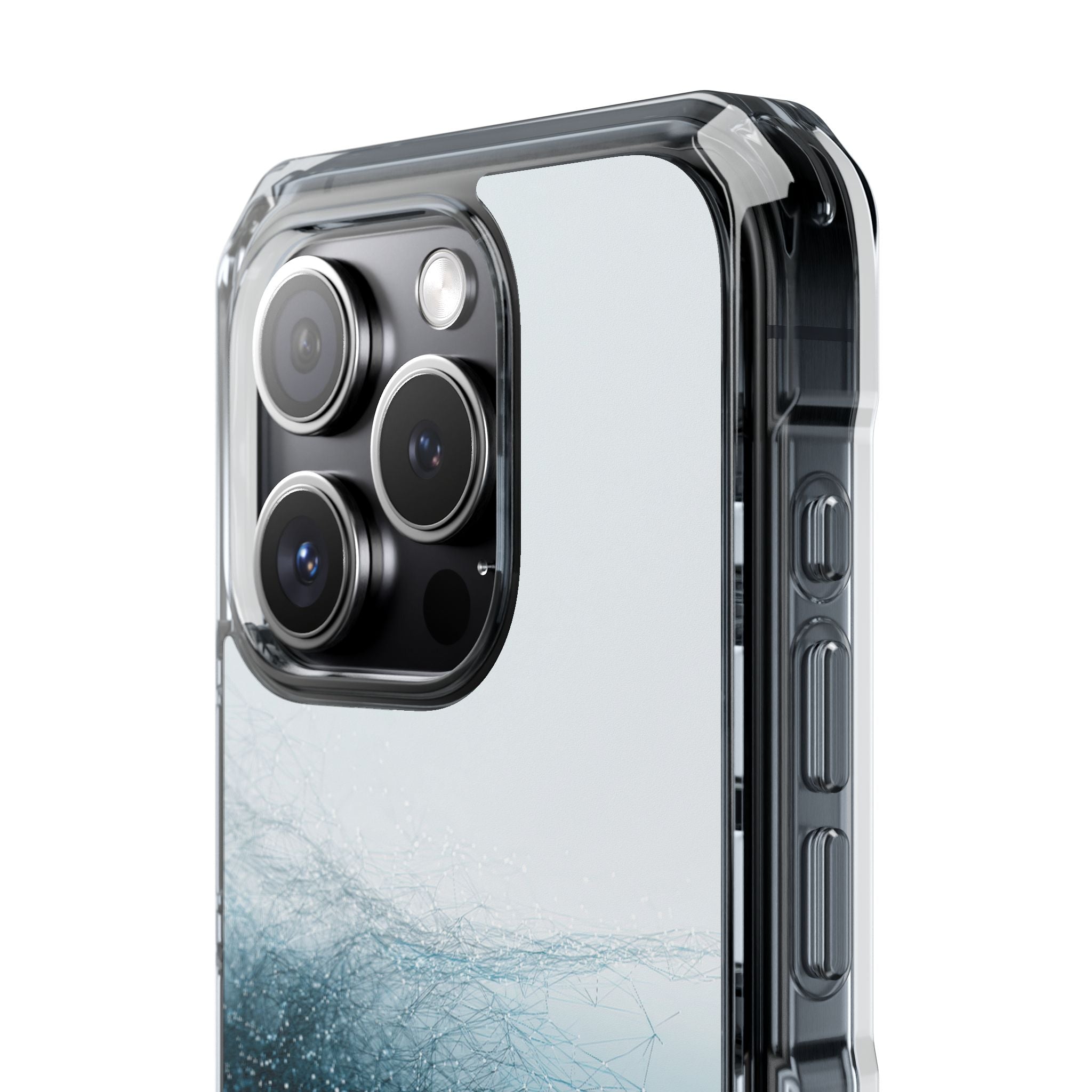 Teal Impact MagSafe Phone Case for iPhone - Arctic Pulse Mesh