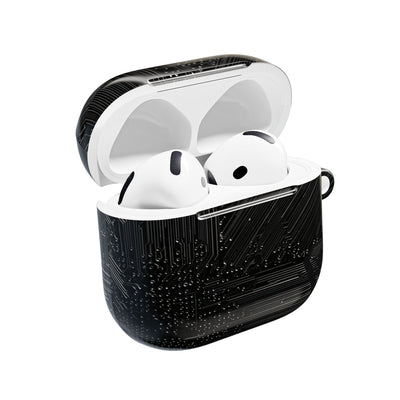 Obsidian Circuitry · Hard Case for AirPods & AirPods Pro · Black