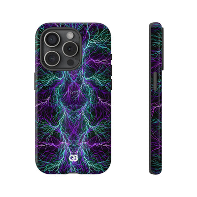 Electric Plasma Arbor · Tough Phone Case for iPhone · Purple