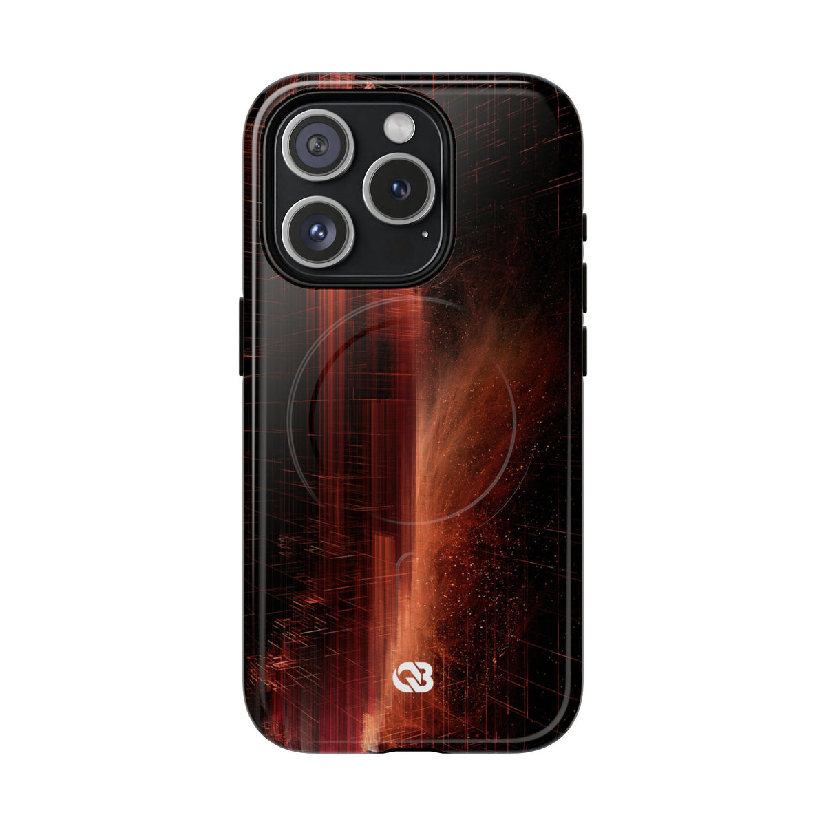 Luminous Monolith · Tough 2.0 Magnetic Phone Case for iPhone · Black