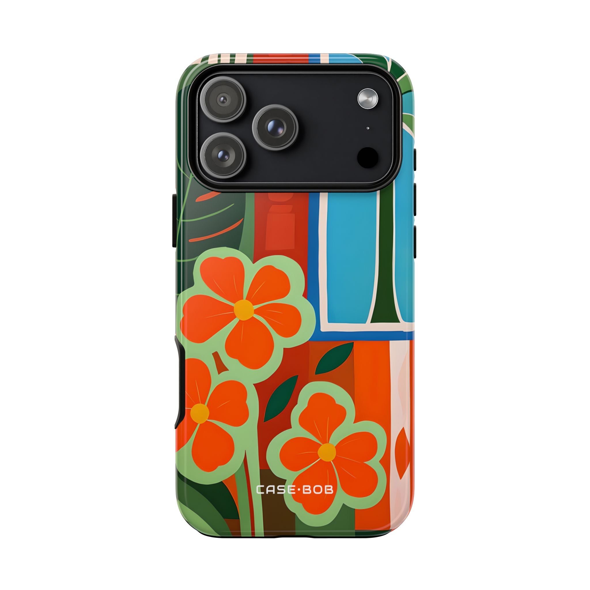 Orange Blossom Burst iPhone 17 Pro Max Case - Tough - CASE•BOB