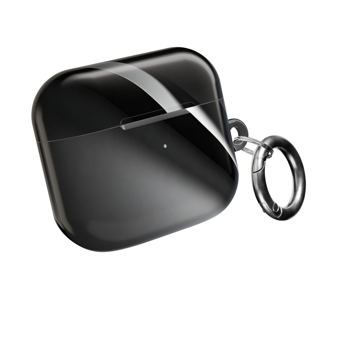 Obsidian Ridge · Hard Case for AirPods & AirPods Pro · Black
