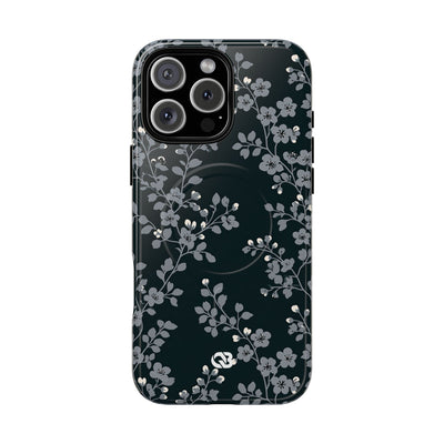 Nocturne Blossom Branch · Tough 2.0 Magnetic Phone Case for iPhone · Black