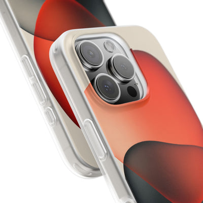 Translucent Crimson Form · Lite Phone Case for iPhone ·  Red
