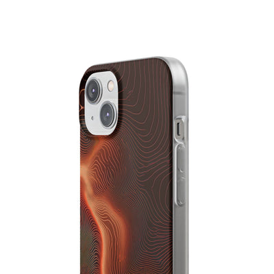Caldera Ridge · Lite Phone Case for iPhone ·  Orange
