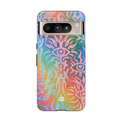 Chromatic Mystic Sigil · Tough Phone Case for Pixel ·  Blue