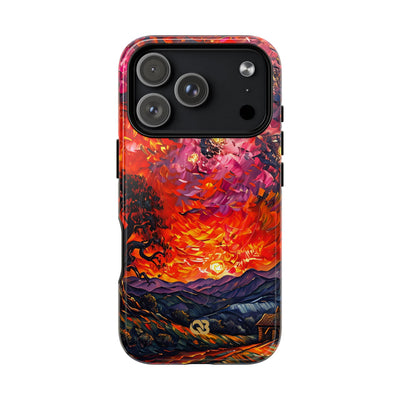 Molten Sky Tree · Tough+ Handyhülle für iPhone · Magsafe