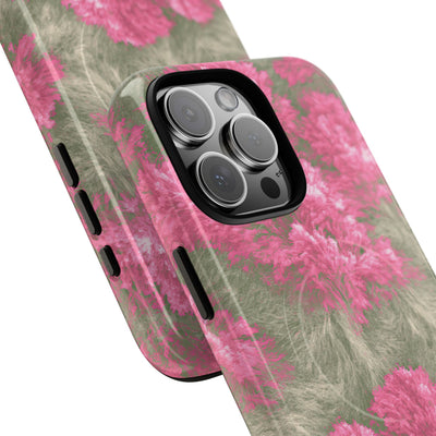 Digital Blossom · Tough 2.0 Magnetic Phone Case for iPhone · Pink