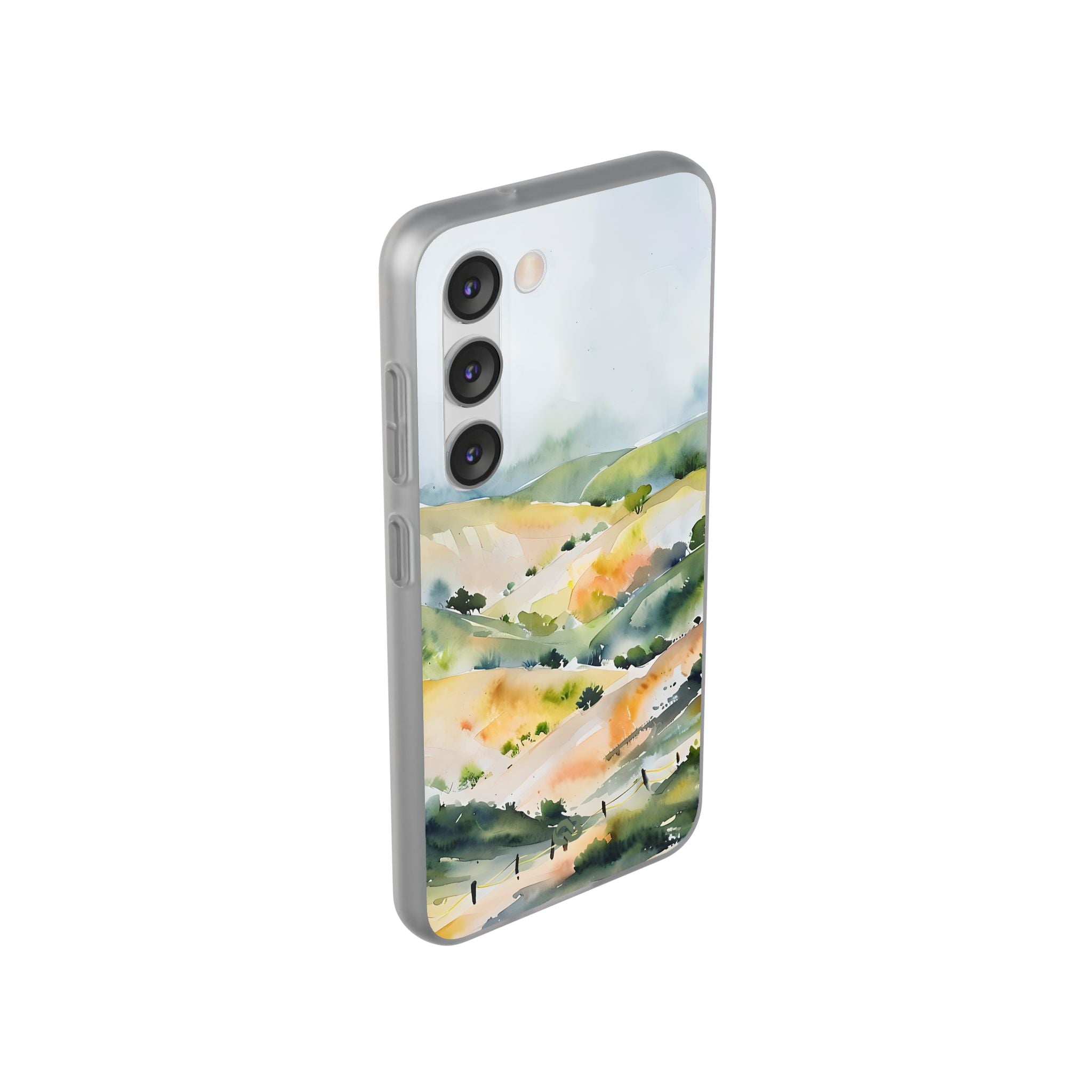 Verdant Mist Valleys · Soft Custodia per Samsung