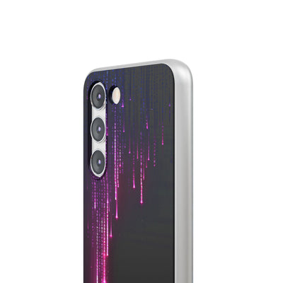 Binary Cascade · Lite Phone Case for Samsung · Black