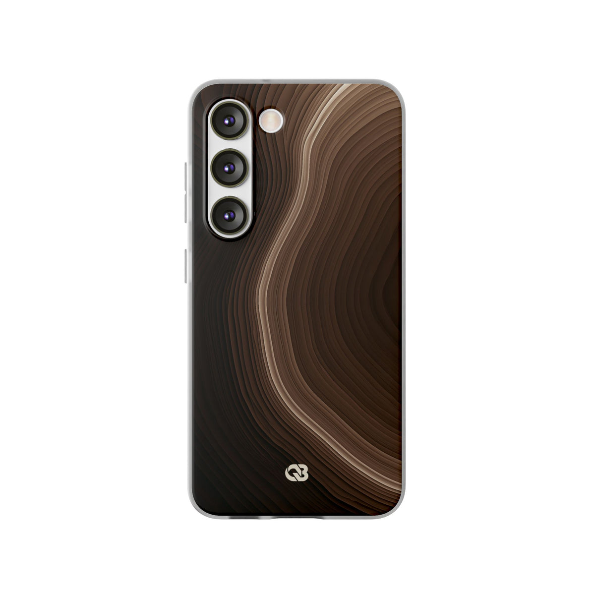 Umber Strata · Lite Phone Case for Samsung · Brown