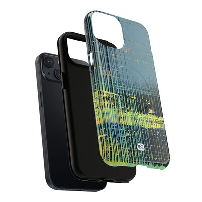 Acid Raster Circuit · Tough 2.0 Magnetic Phone Case for iPhone · Teal