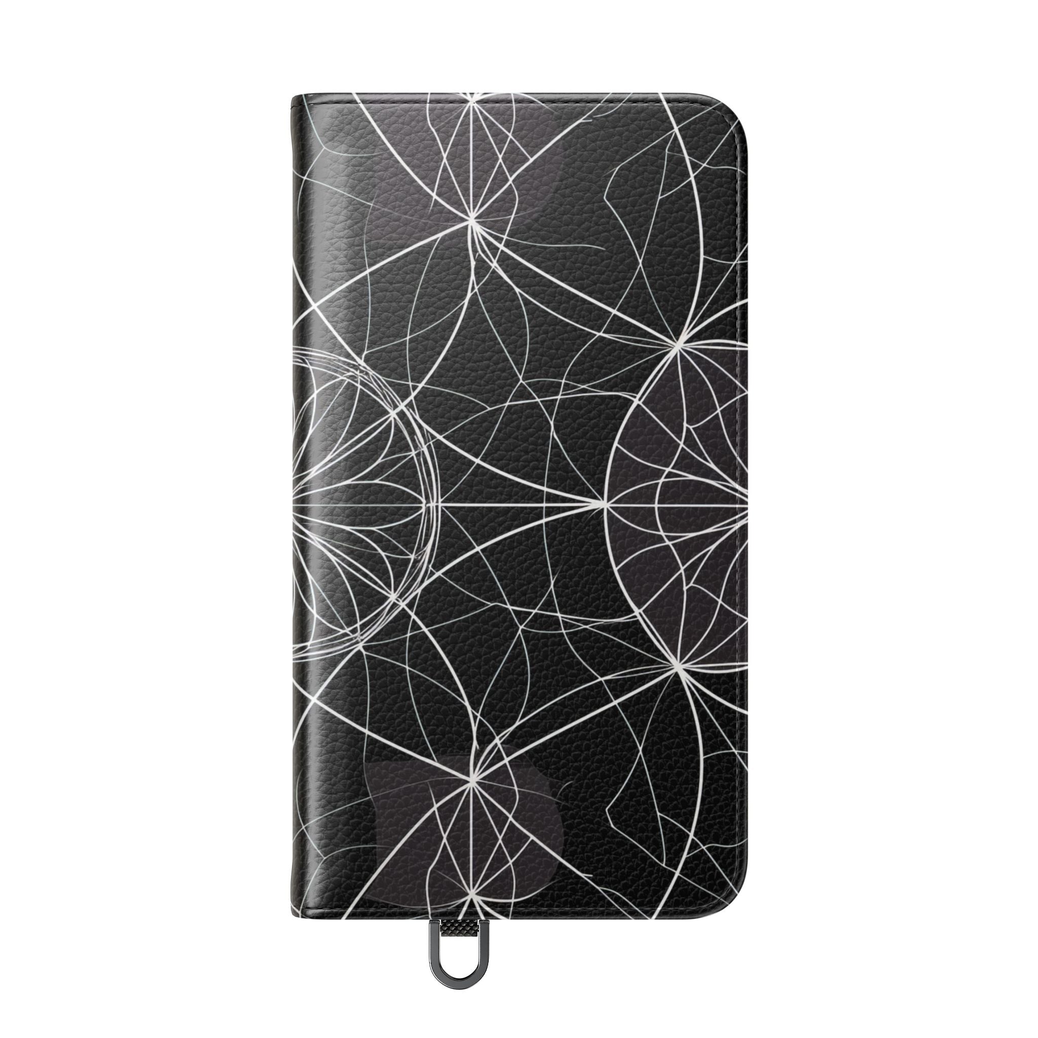 Witte Mandala Stralings - Samsung S24 Case - Portemonnee
