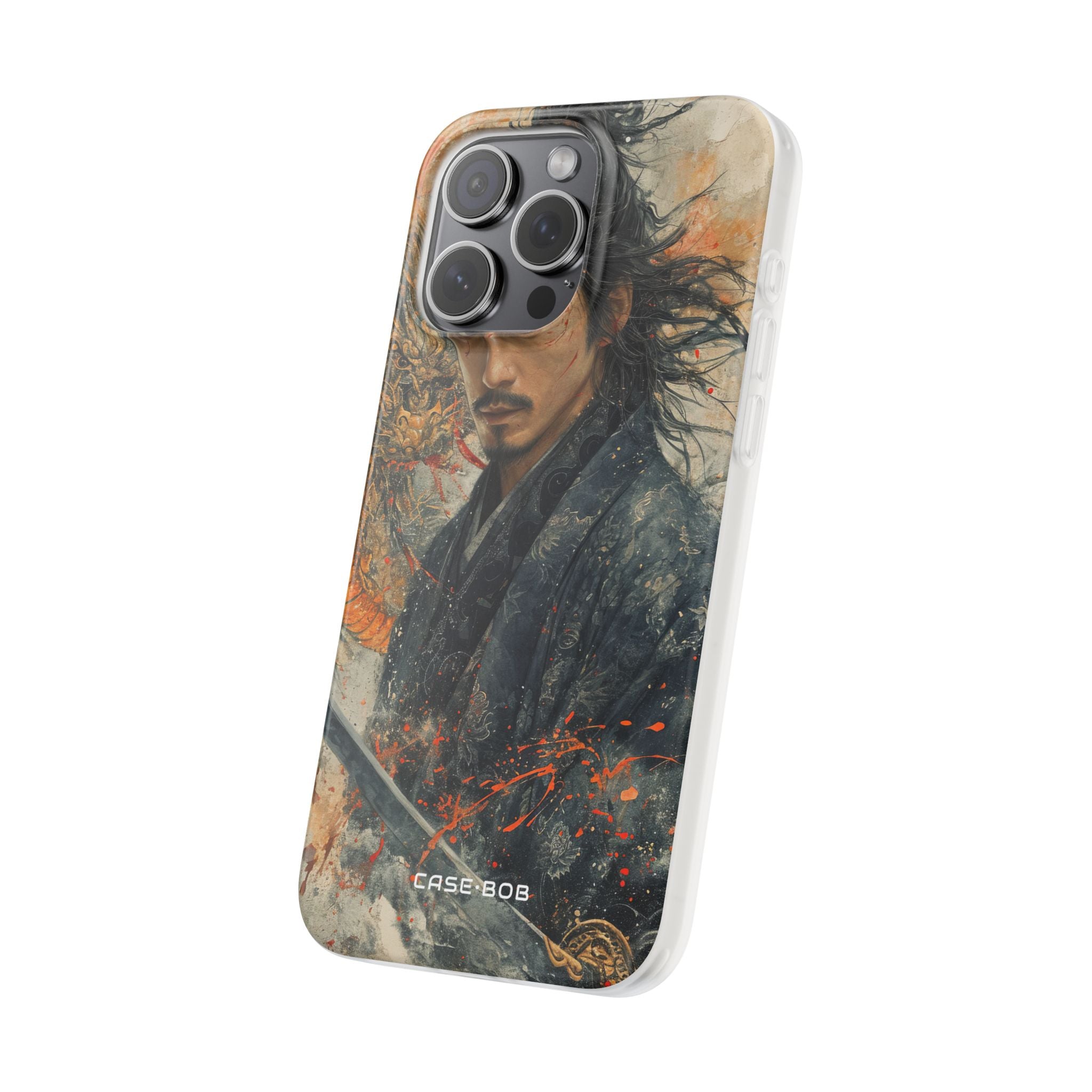 Dragonblade Krieger iPhone 15 Pro Max Case - Soft