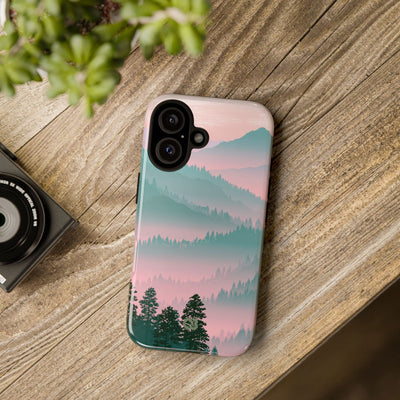 Teal Tough Phone Case for iPhone - Alpine Mist Teal