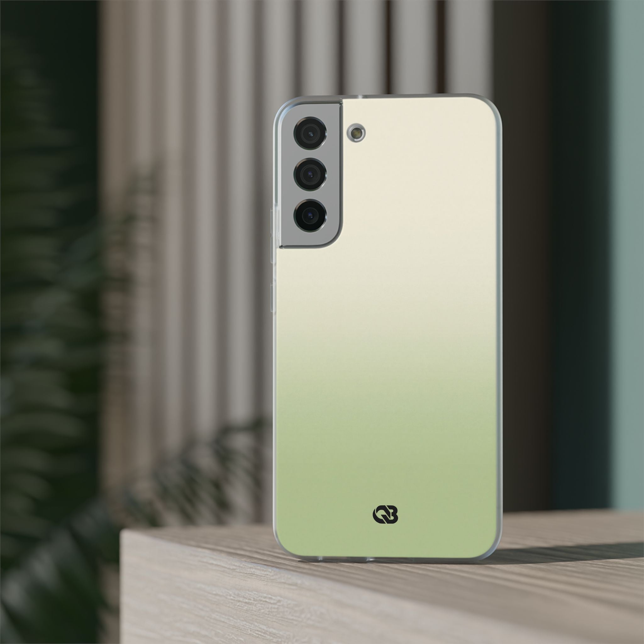 Green Lite Phone Case for Samsung - Bone Sage Fade