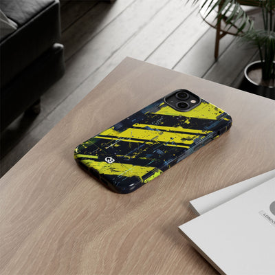 Acid Hazard · Tough Phone Case for iPhone · Yellow