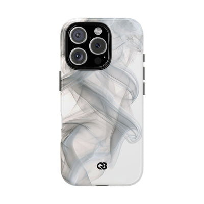 Vapor Noir · Tough Phone Case for iPhone · White