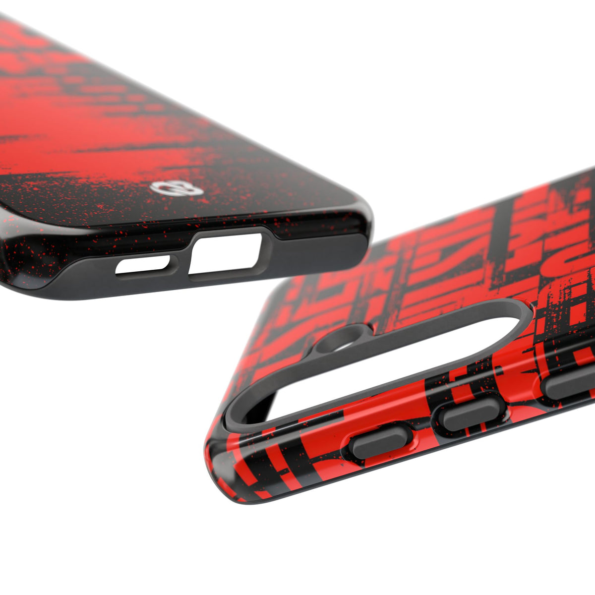 Crimson Redaction · Tough Phone Case for Samsung · Black