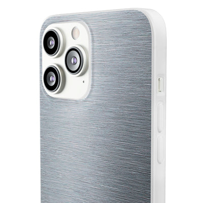 Brushed Aluminum · Lite Phone Case for iPhone ·  Silver