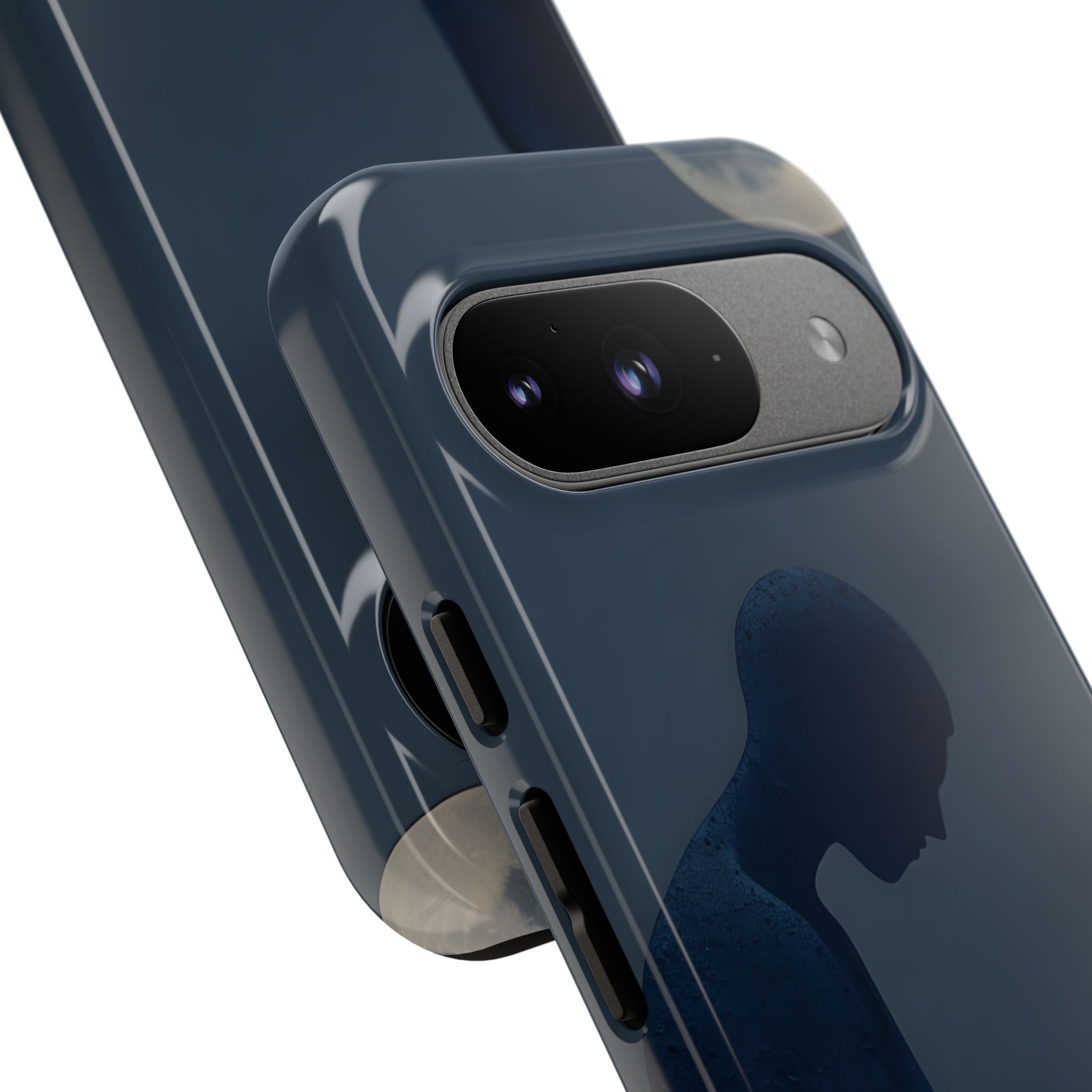 Obsidian Lunar Orb · Tough Handyhülle für Google Pixel