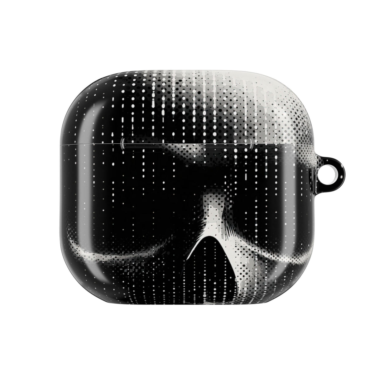 Raster Phantom · Hard Case for AirPods & AirPods Pro · Black