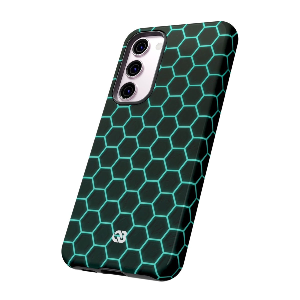 Neon Hex Spectrum · Tough Phone Case for Samsung · Teal
