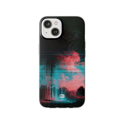Digital Signal Drift · Lite Phone Case for iPhone ·  Black