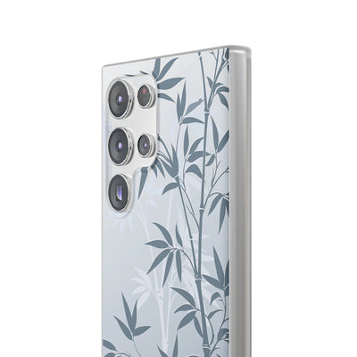 Blue Lite Phone Case for Samsung - Slate Bamboo Shadow