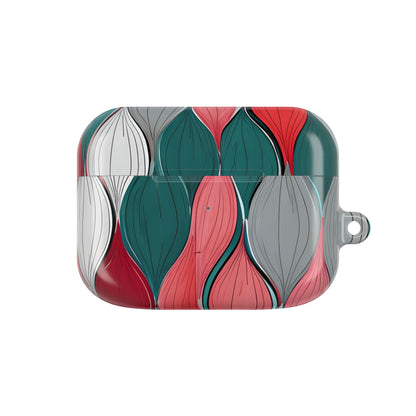 Leaf Spiral Pink - AirPods Case