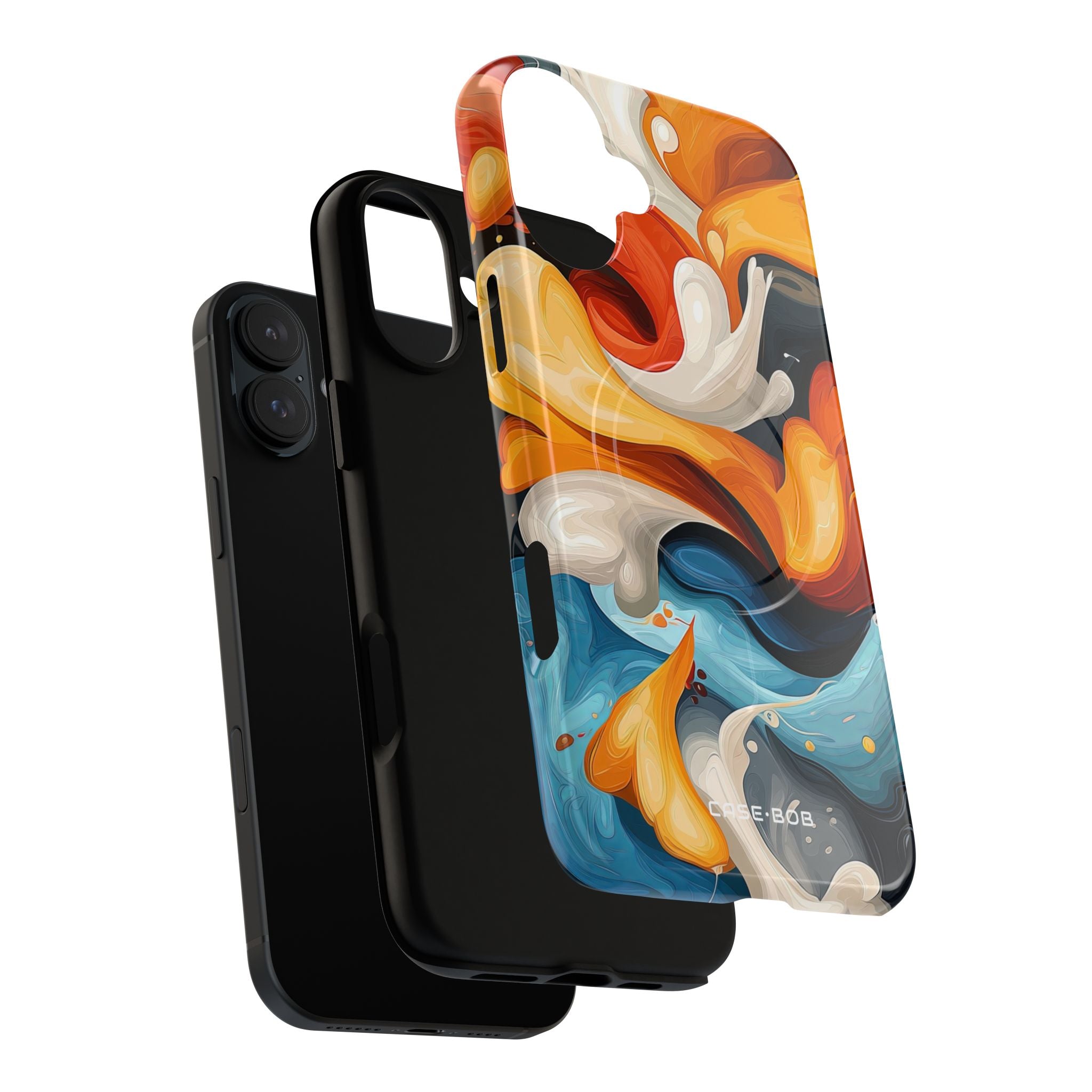 Crimson Ribbon iPhone 16 Plus Case - Tough+