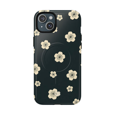 Midnight Sakura Bloom · Tough 2.0 Magnetic Phone Case for iPhone · Black