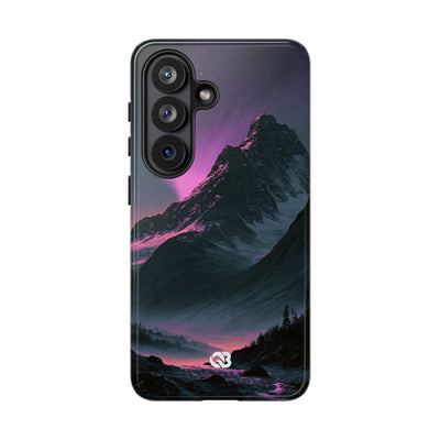 Arctic Aurora Summit · Tough Phone Case for Samsung · Black