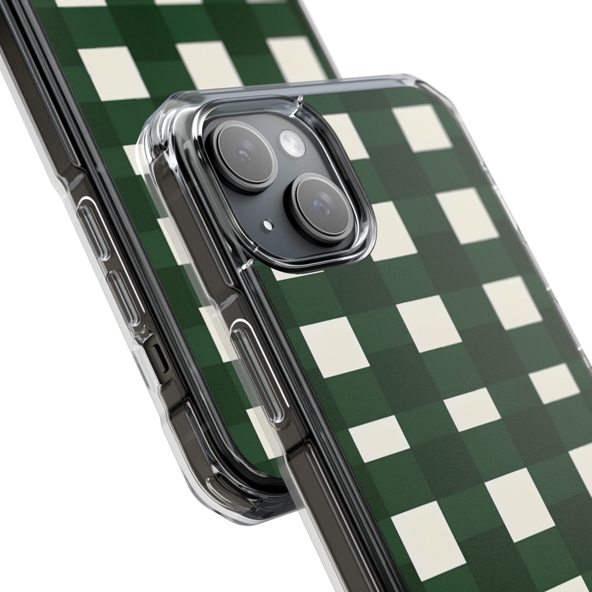 Hunter Green Rutig · Impact Mobilskal för iPhone · Magsafe